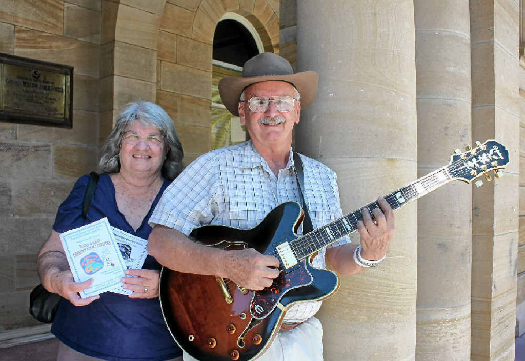 MUSIC MATTERS: Ultra Golden Music Festival president Kevin and his wife Sandra Stow.